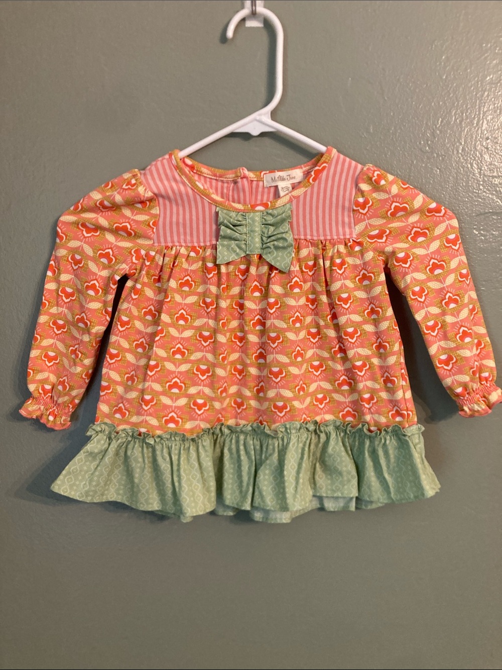 NWOT Matilda Jane "Kylie" Peplum Tunic Top from Friends Forever 2015 Collection